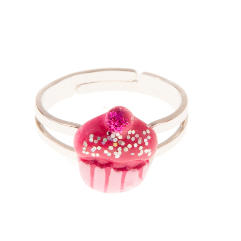 Great Pretenders Princess Cupcake Bfly Rings
