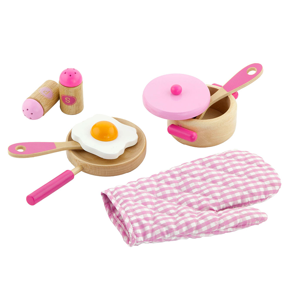 Viga Cooking Tool Set - Pink