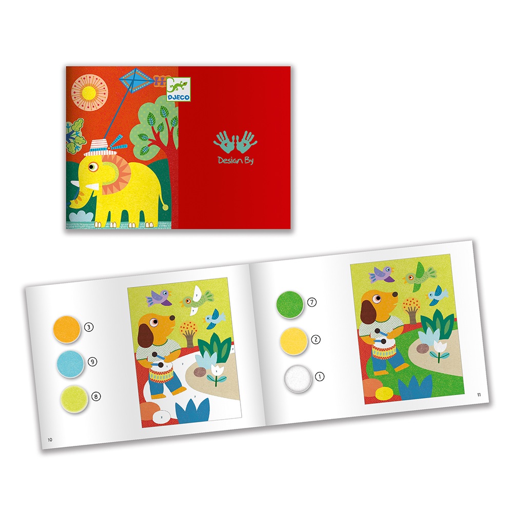 Djeco Coloured sands In the open air