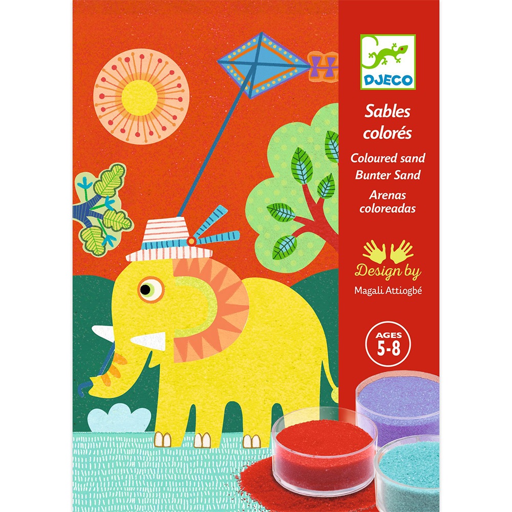 Djeco Coloured sands In the open air