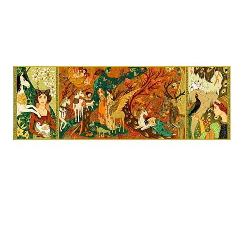 Djeco Puzzles gallery Unicorn lady - FSC MIX