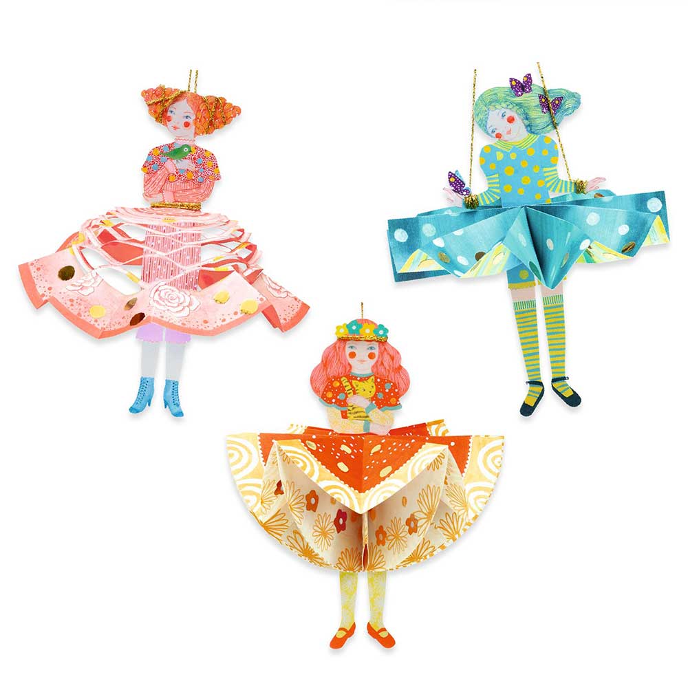 DJECO ART AND CRAFT PAPER CREATIONS PAPER DRESSES