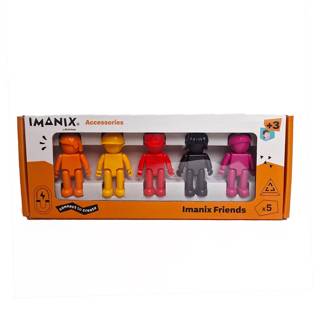 IMANIX ACC. FRIENDS WARM COULOURS - 5 PCS.