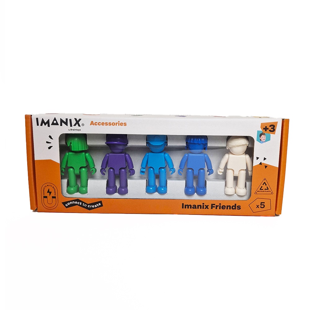 IMANIX ACC. FRIENDS COOL COLOURS - 5 PCS