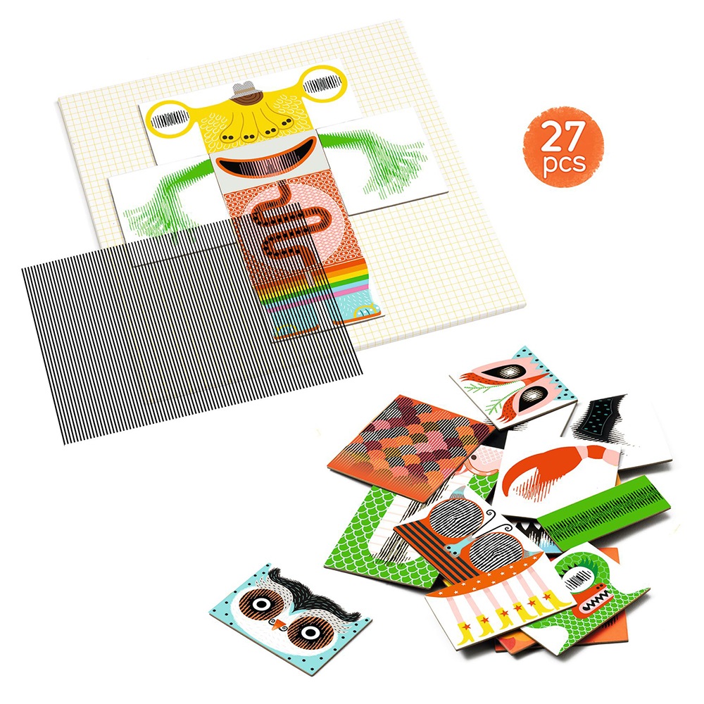 DJECO RIGOLOMONSTER 27 PCS