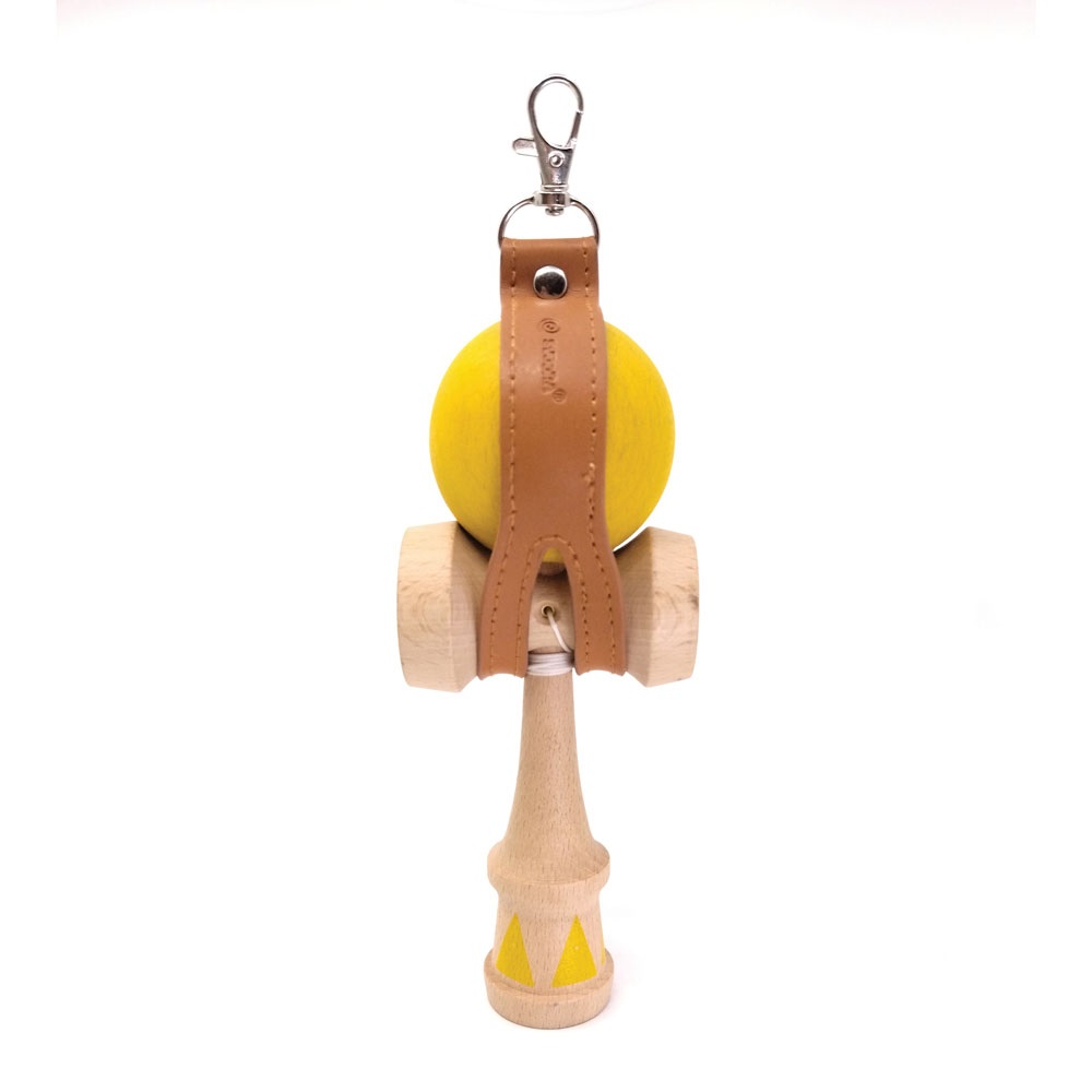 SVOORA WOODEN KENDAMA GEOM YELLOW