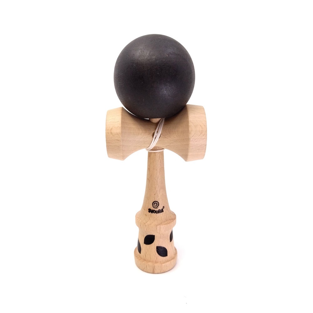 SVOORA WOODEN KENDAMA GEOM BLACK