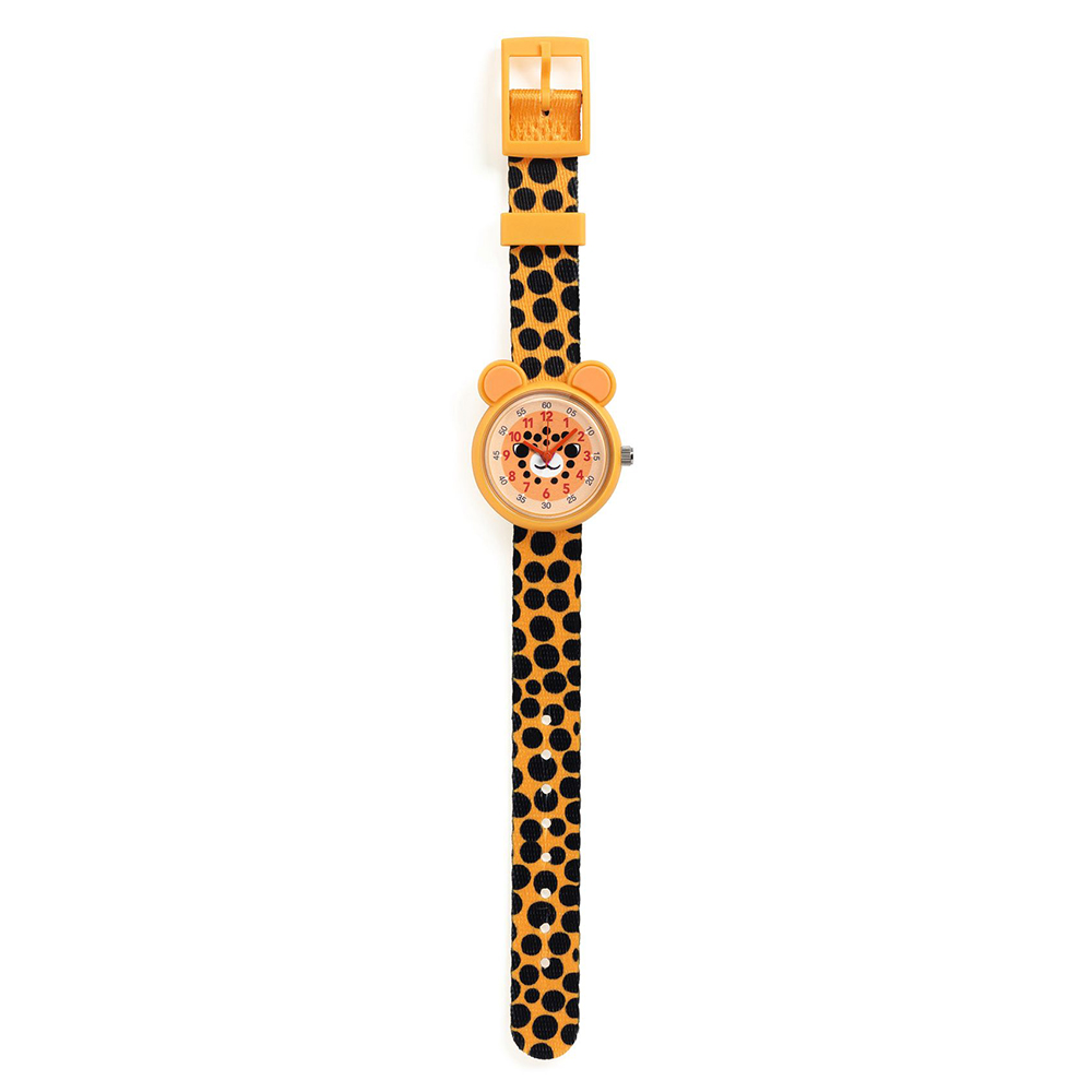 DJECO QUARTZ WATCH CHEETAH