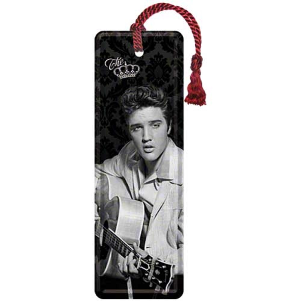 NOSTALGIC METAL BOOKMARK 5X15CM ELVIS THE KING