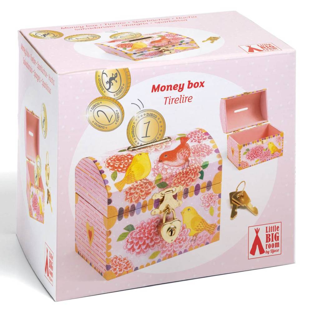 DJECO LBR MONEY BOXES BIRDS