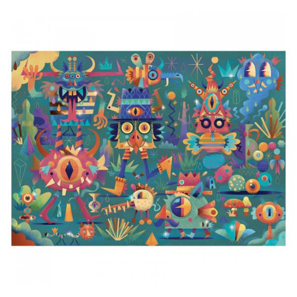 DJECO MONSTER PARTY - 50 PCS