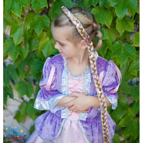 GREAT PRETENDERS STORY BOOK PRINCESS BRAID BLONDE