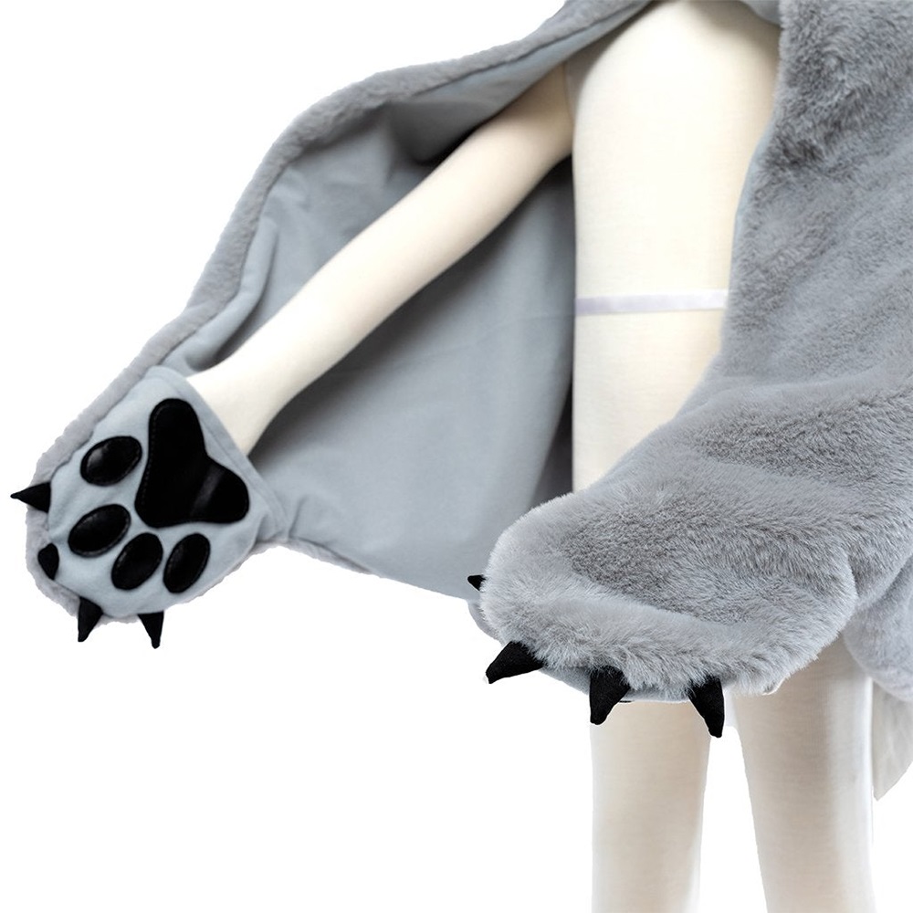 GREAT PRETENDERS WOODLAND STORYBOOK WOLF CAPE SIZE US 4-6