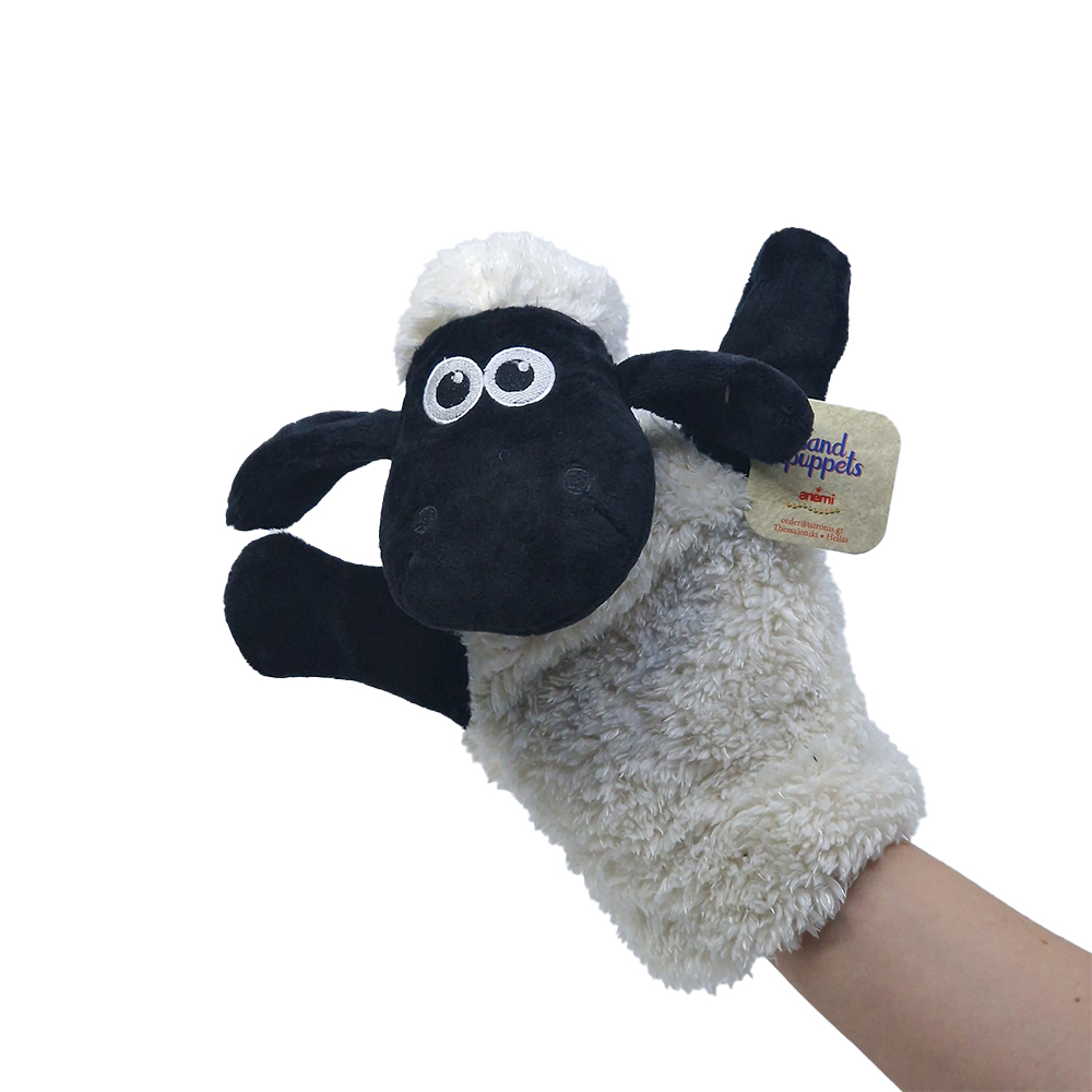 HAND PUPPET BLACK SHEEP