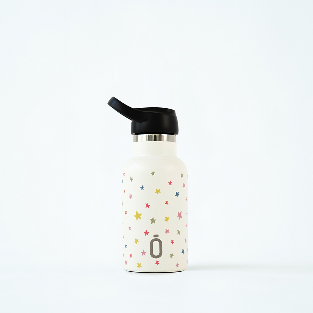 RUNBOTT THERMOS 350ML CONFETTI STARS CREAM