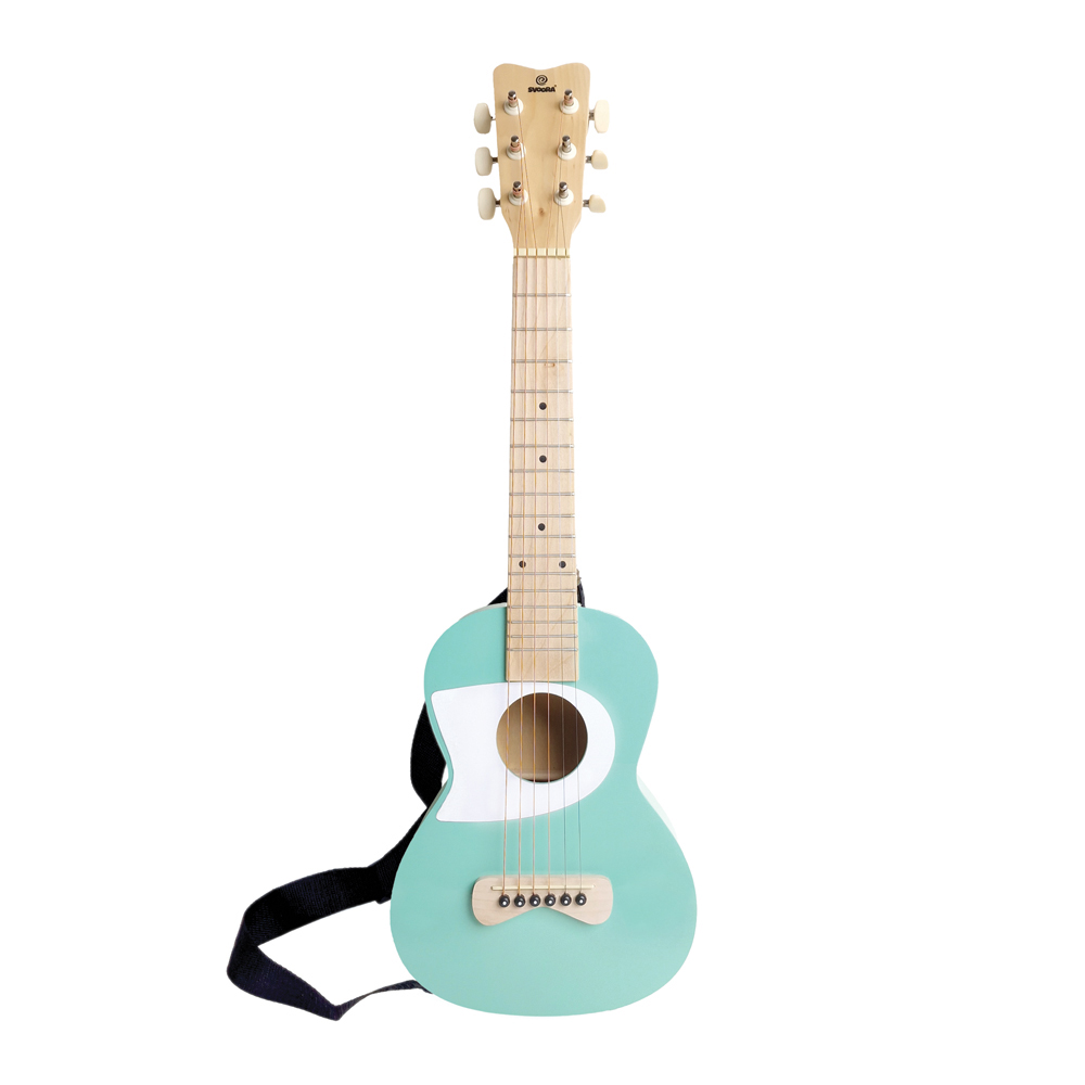 SVOORA CHILDRENS GUITAR BLUE 25