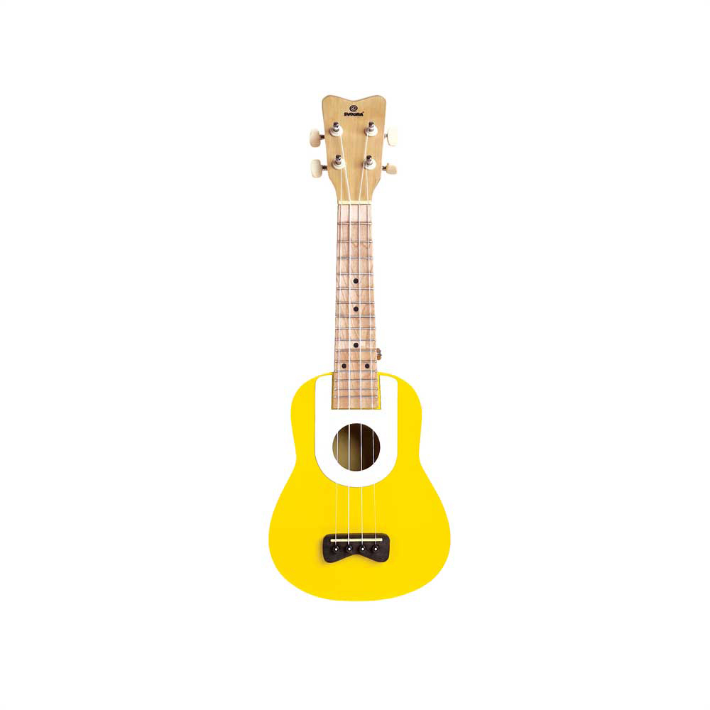 SVOORA CHILDRENS UKULELE YELLOW 12