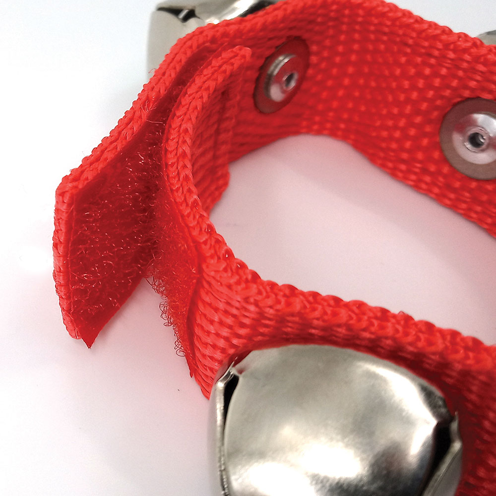 WRIST - ANKLE BELLS RED