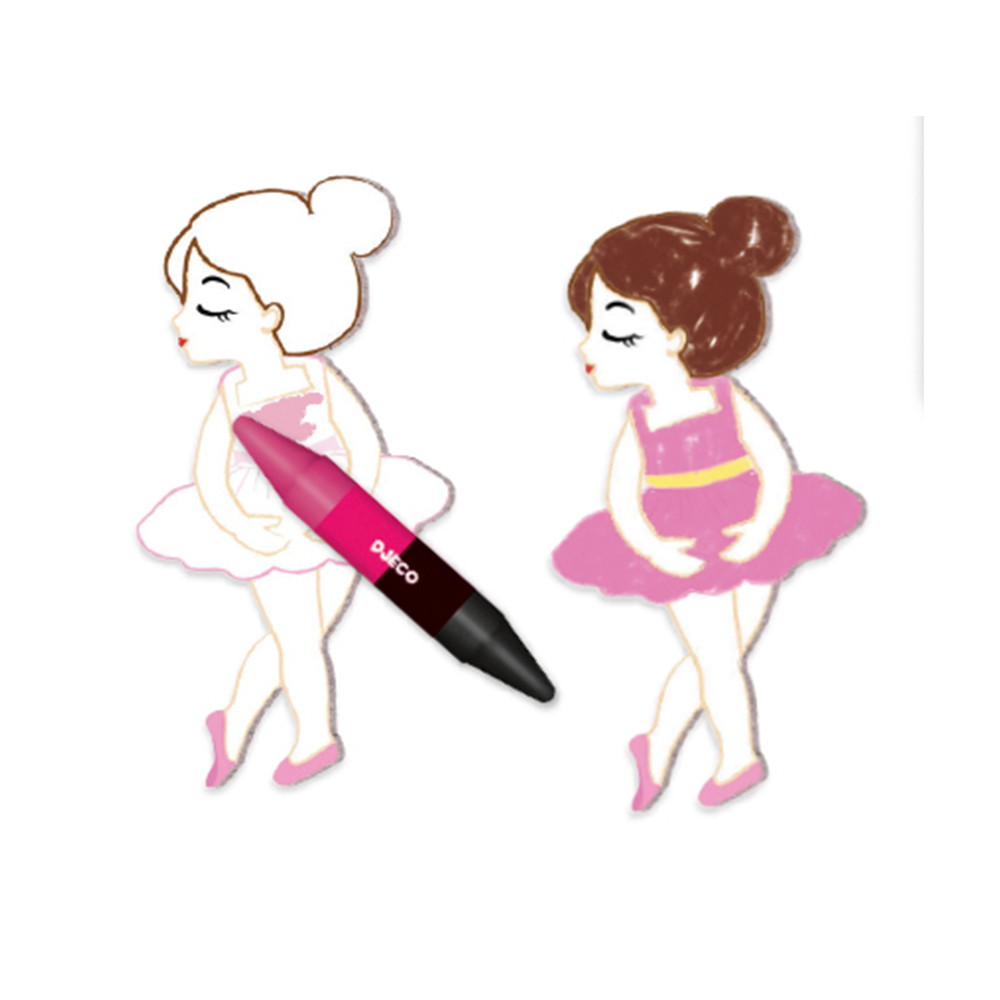 Design For little ones - Create with shapes A world to create, girls