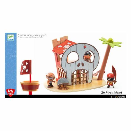 Djeco Ze pirat island Arty Toys - Pirates