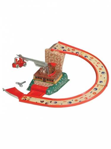 Collector tin skyway with crane arm