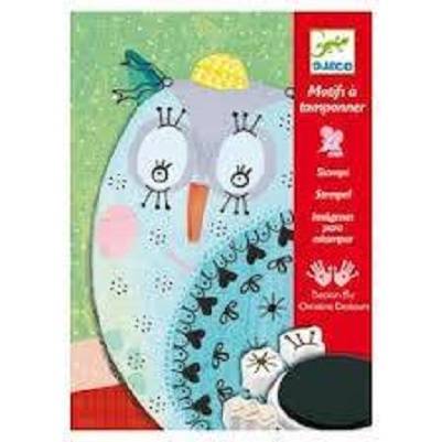 Djeco Stamps sets Fur and feathers