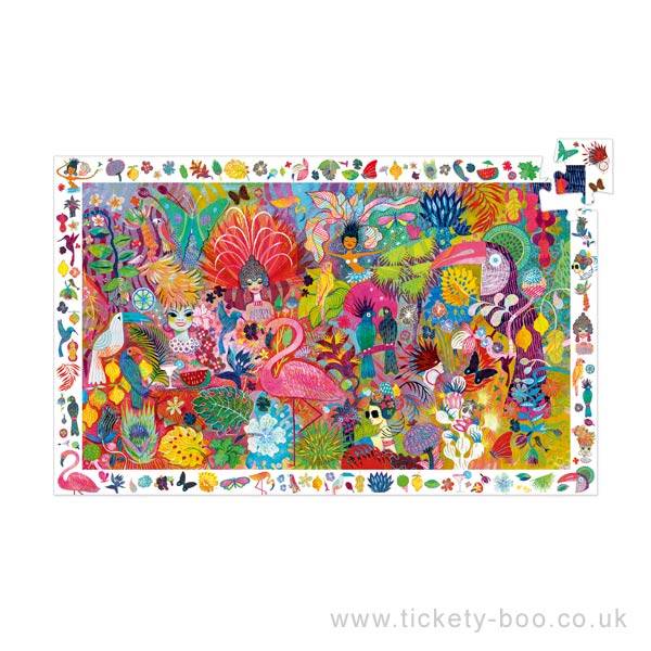 DJECO OBSERVATION PUZZLES RIO CARNAVAL - FSC MIX