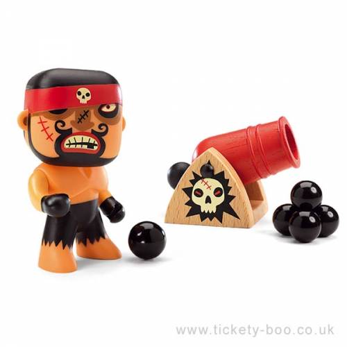DJECO IMAGINARY WORLD - ARTY TOYS PIRATES - RICK & BOUMCRACK