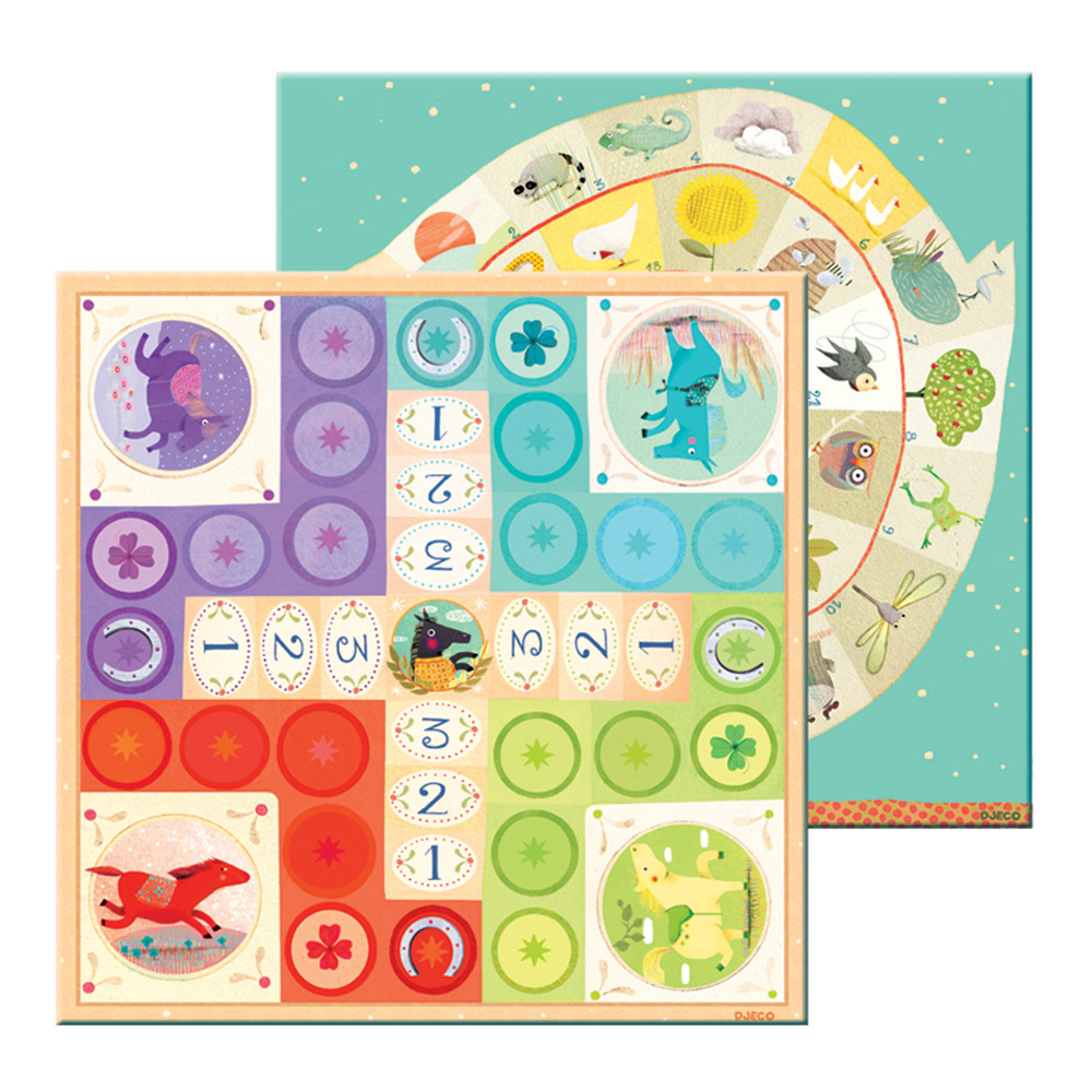 Djeco Nomads games Ludo and co junior