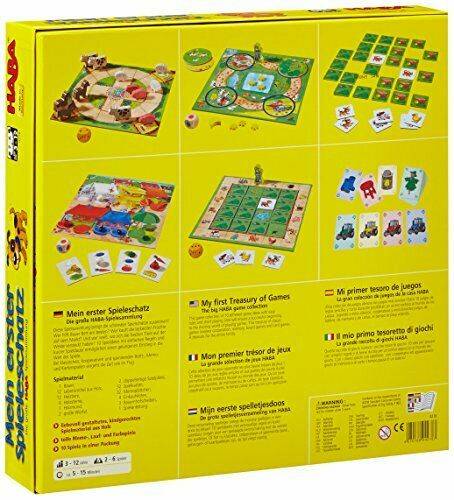 Haba board game My first Treasury of Games