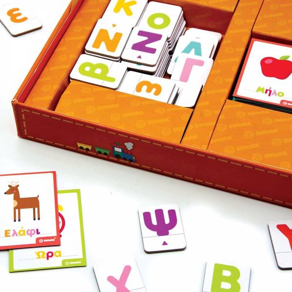 SVOORA GREEK MAGNETIC SET PLAY WITH THE WORDS & LEARN THE LETTERS