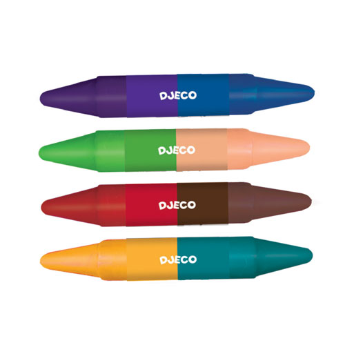 Design 3 to 6 years - Colouring Patterns to rub - Magali's friends