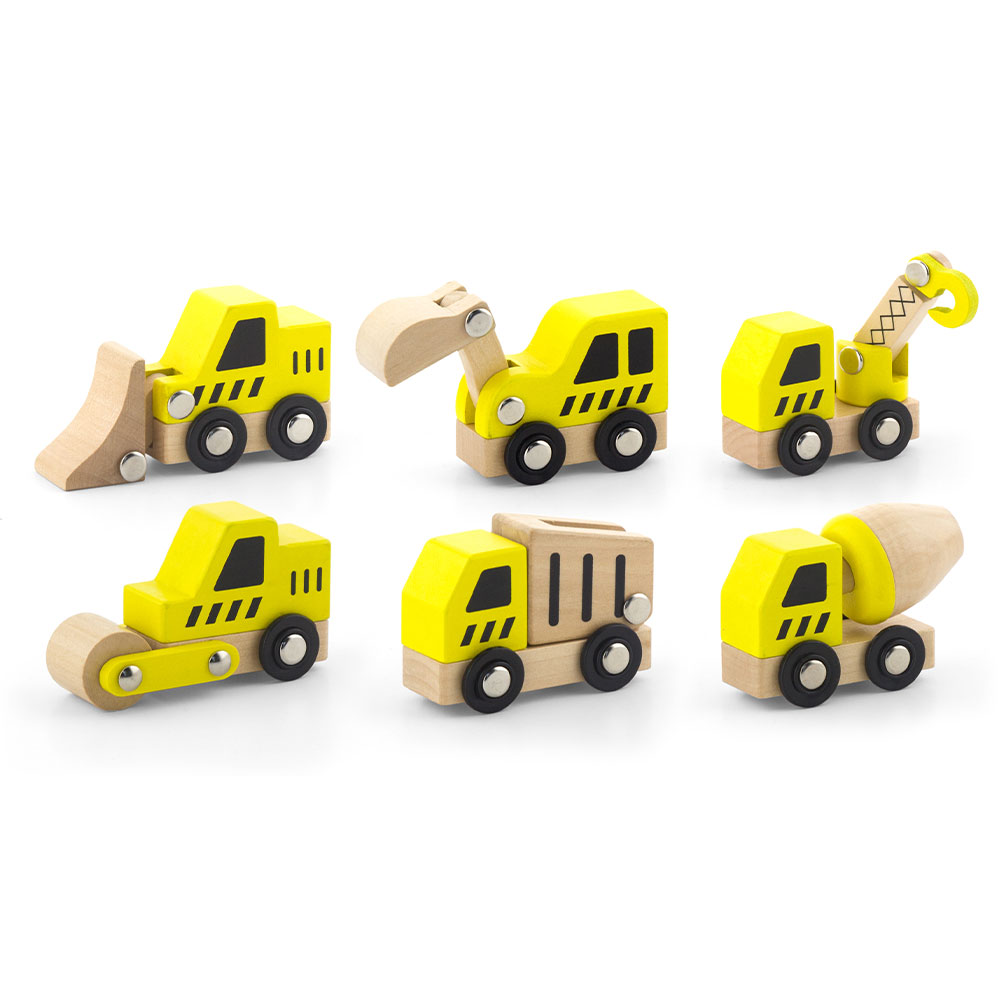 Viga Construction Vehicle, 6 designs, sold separately pre piece