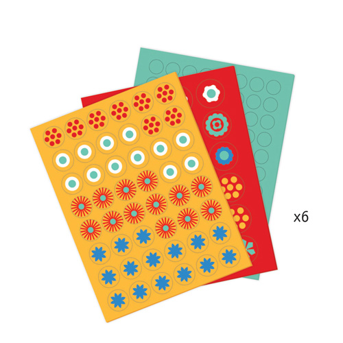 Design 3 to 6 years - Collages Mosaic - Milfiori