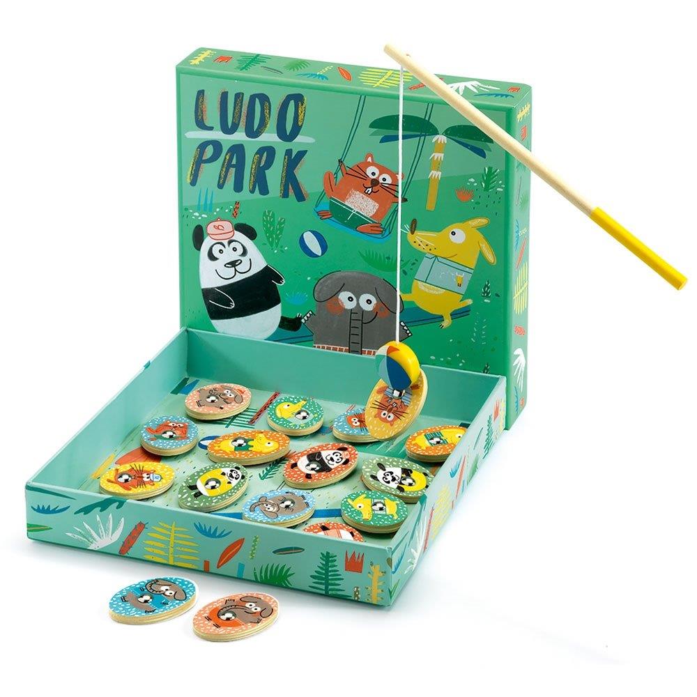 Djeco Educational wooden games LudoPark - 4 games