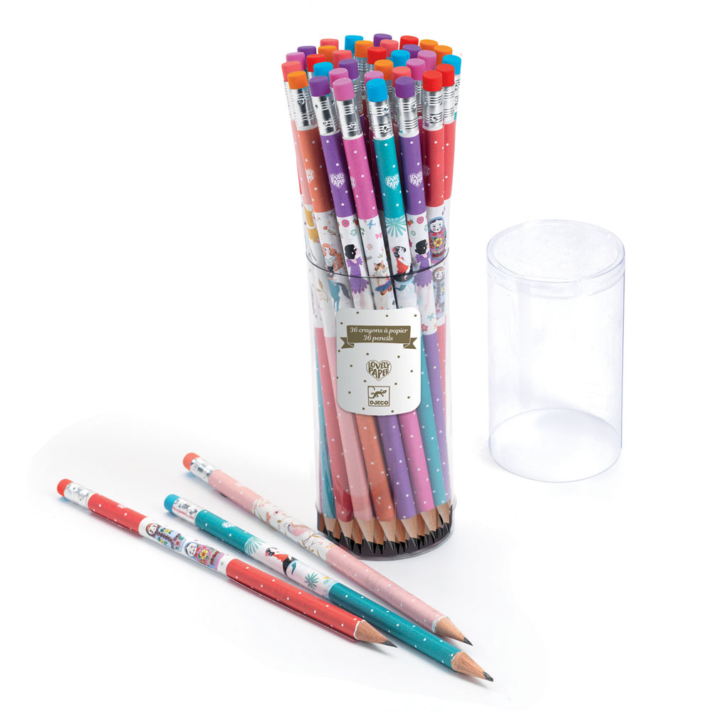 Djeco Pencil (Assortment 36 pcs)